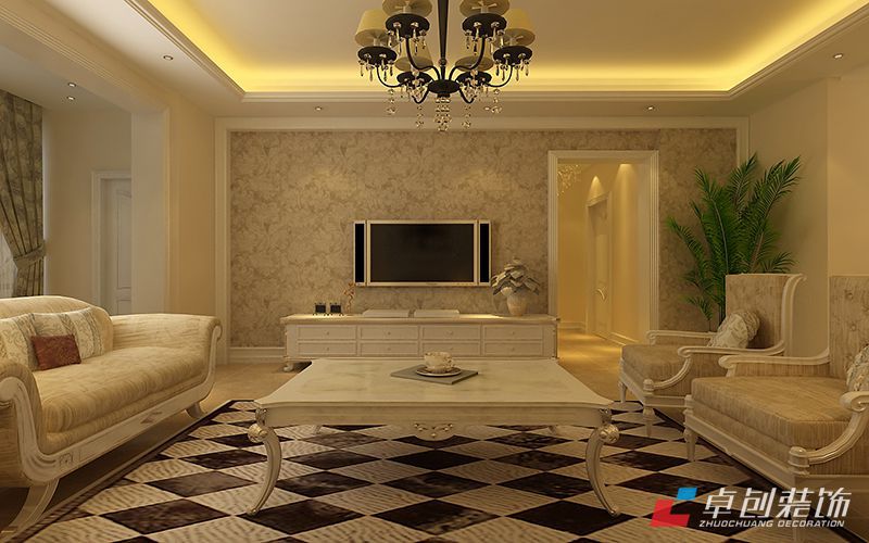 藍鼎星河府-卓創(chuàng)家裝案例