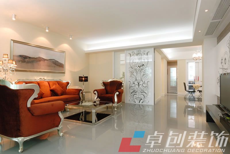 錦繡大地城-卓創(chuàng)家裝案例