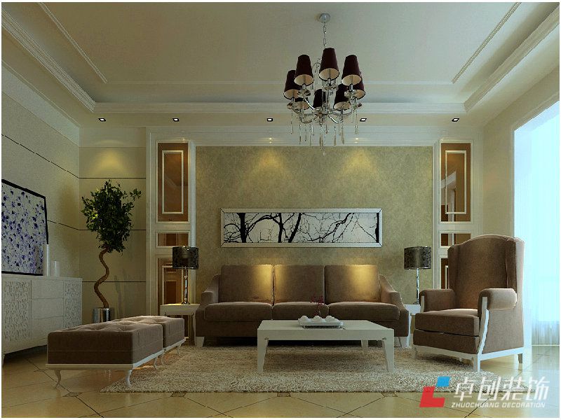 西山銀杏-卓創(chuàng)家裝案例