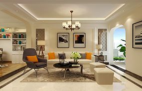 萊蕪東方華庭現(xiàn)代混搭風(fēng)格裝修設(shè)計-卓創(chuàng)家裝案例