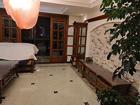 300平小美式復(fù)式樓裝修效果圖,合肥東?；請@裝修案例-卓創(chuàng)家裝案例