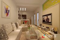 隆昊昊天園小區(qū)戶型裝修設(shè)計(jì)方案平面效果圖