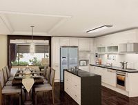 開放式的廚房怎么來設(shè)計(jì)，合肥裝潢公司會(huì)注意通風(fēng)除煙