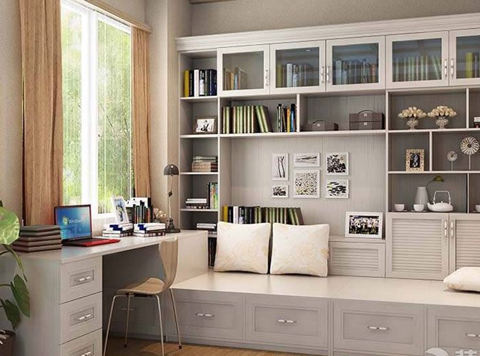 隔音和光線是裝修書房不可少的兩大因素
