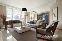 合肥裝飾公司建業(yè)時(shí)光原著小區(qū)戶(hù)型平面布置方案效果圖