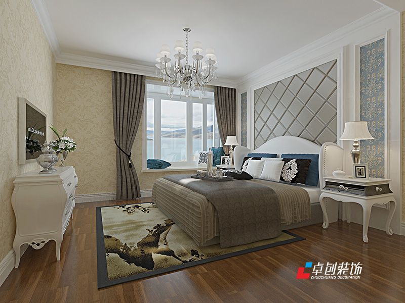 御景前城主臥室效果圖