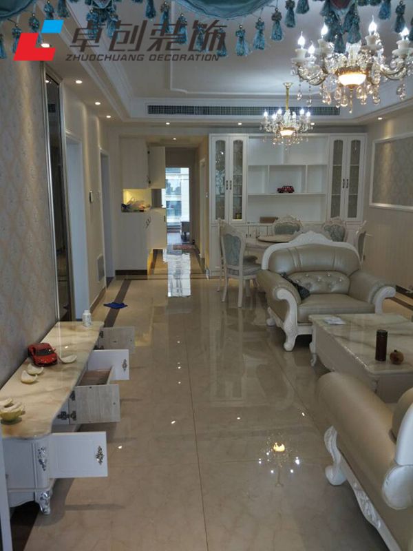 簡(jiǎn)歐裝修效果圖-卓創(chuàng)裝飾