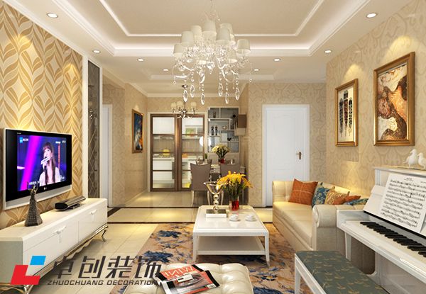 禹州翡翠湖郡簡(jiǎn)歐風(fēng)格效果圖