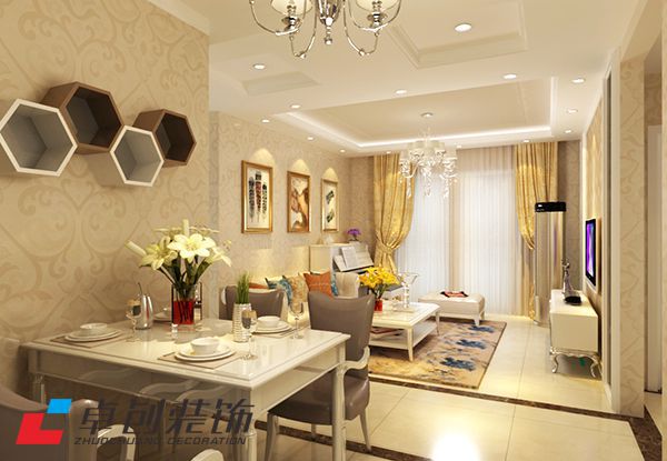 禹州翡翠湖郡簡(jiǎn)歐風(fēng)格效果圖