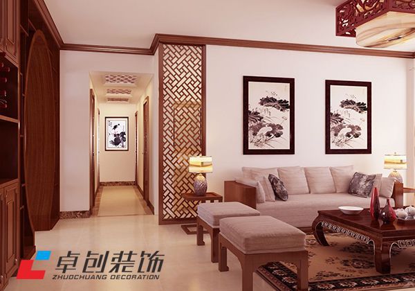 合肥卓創(chuàng)裝修公司支招小戶型如何裝新中式風(fēng)格