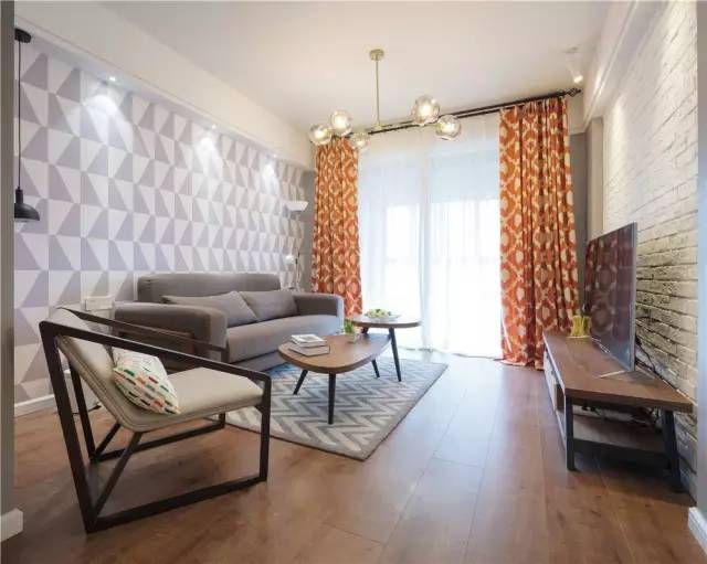 【合肥卓創(chuàng)裝飾公司】88平小戶型北歐風(fēng)格新房裝修  裝扮完美新居