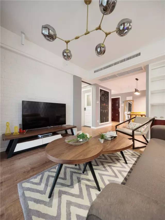 【合肥卓創(chuàng)裝飾公司】88平小戶型北歐風(fēng)格新房裝修  裝扮完美新居