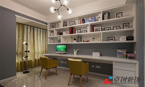 書房裝修設(shè)計(jì)效果圖