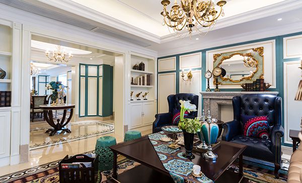 浪漫的法式風格裝修設(shè)計案例-合肥卓創(chuàng)裝飾公司