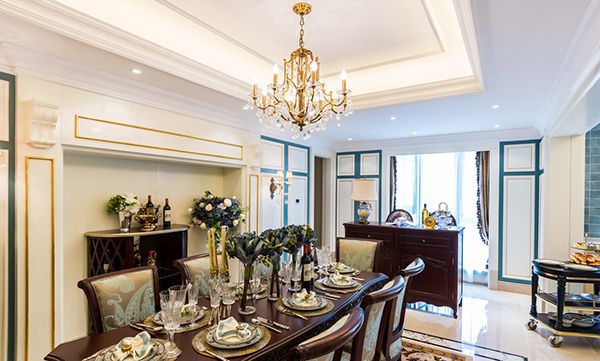 浪漫的法式風格裝修設(shè)計案例-合肥卓創(chuàng)裝飾公司