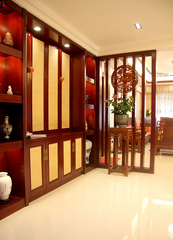 合肥裝修公司詳細(xì)介紹新中式客廳隔斷有哪些
