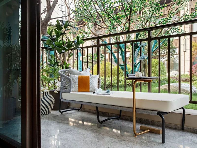 合肥別墅陽臺(tái)裝修設(shè)計(jì)